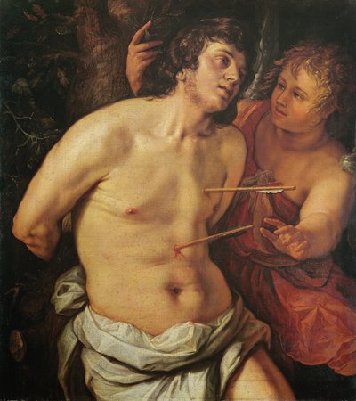 St. Sebastian by Hendrik Goltzius